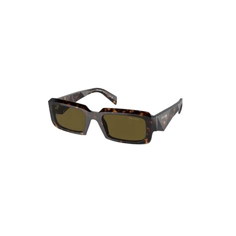 prada pr 27zs 19j09z rectangle sunglasses|Prada PR 27ZS Sunglasses .